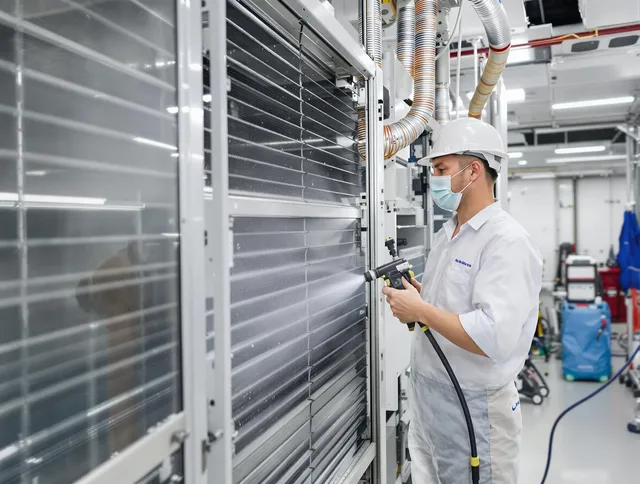 Professional AC coil cleaning by Burrillville Air Duct Cleaning in Burrillville