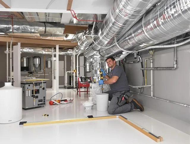 Professional duct sealing service by Burrillville Air Duct Cleaning in Burrillville