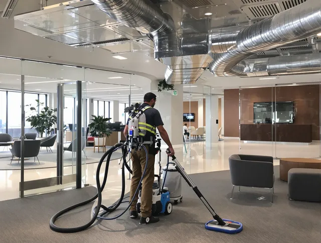 Commercial duct cleaning service by Burrillville Air Duct Cleaning in Burrillville