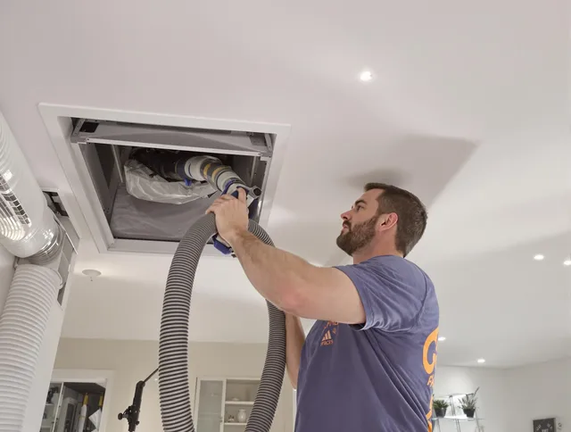 Precision indoor duct cleaning by Burrillville Air Duct Cleaning in Burrillville